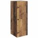vidaXL Wandkast Oud hout 33 x 34,5 x 90 cm Bewerkt hout