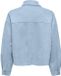 JDY JDYJULLE L/S FAKE SUEDE SHIRT JRS NOOS Dames Blouses Cashmere Blue