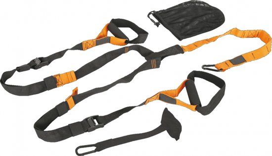 RS Sports Suspension trainer - TRX - Zwart/Oranje