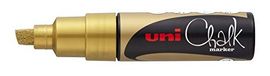 Uni-Ball Raam- en krijtstift UNI CHALK PWE-8K goud