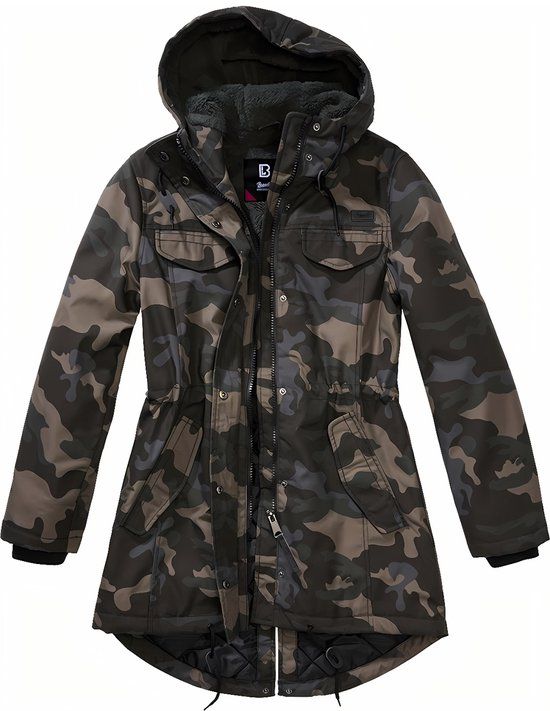 Brandit Marsh Lake Parka Dames L Groen