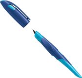 STABILO EASYbirdy - Ergonomische Vulpen - Rechtshandig - Hemels Blauw/Gras Groen - A Nib Voor Beginnende Vulpen Schrijvers
