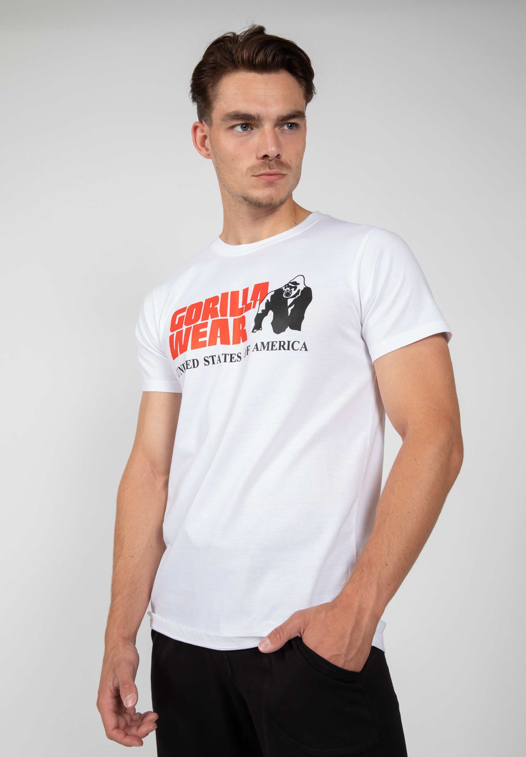 Gorilla Wear Classic T-shirt - Wit - S