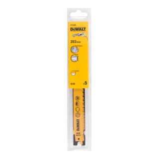 DEWALT reciprozaagblad BIM Uni 203 mmk DT2406-QZ (5 stuks)
