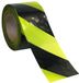 Dörner + Helmer PE-afsluitband, rol, 80 mm breed, 250 m lengte, scheurvast, veiligheidsband, spoel, zwart/geel