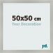 yd. Cadre photo 50x50 cm - Argent mat - MDF