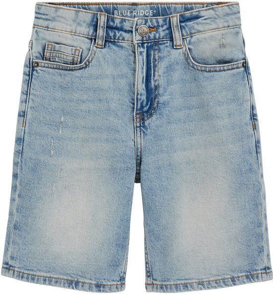WE Fashion Jongens loose fit denim short