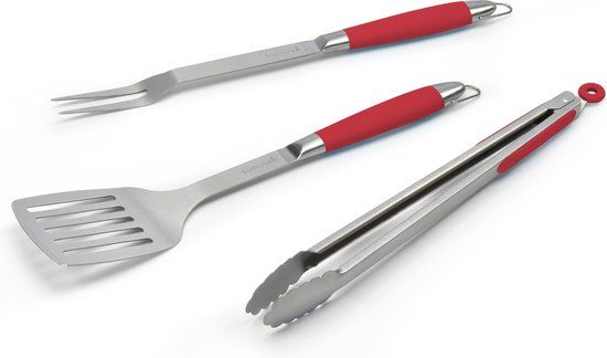 Barbecook Chili Gereedschapsset - 3 stuks - Rood