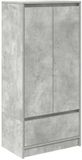 vidaXL Kast met lade, betongrijs, 55,5 x 34 x 119,5 cm