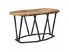 Maison Exclusive - Table basse en bois recyclé, 80 x 40 x 40,5 cm. Fabriqué en contreplaqué et métal