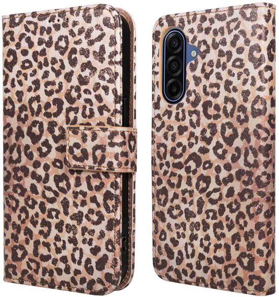 imoshion Design Bookcase voor de Samsung Galaxy A17 (5G) / (4G) - Leopard Mood