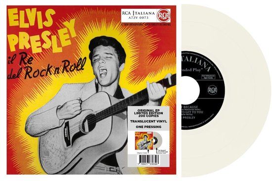Lmlr/Culture Factory Elvis Presley Il Re Del Rock 'N' Roll 12" Vinyl Coloured Vinyl
