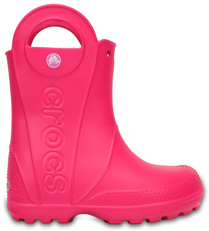 Crocs Kids Regenlaarzen Roze - Maat: -