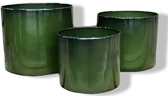 Buitengewoon Boet Buitengewoon de boet Schotel Cylinder Vibrant Geel S 23x3cm