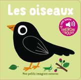 Les Gallimard Jeunesse Les oiseaux: Des sons à écouter, des images à regarder ISBN 9782075171120 Geluidenboek 12 pagina's
