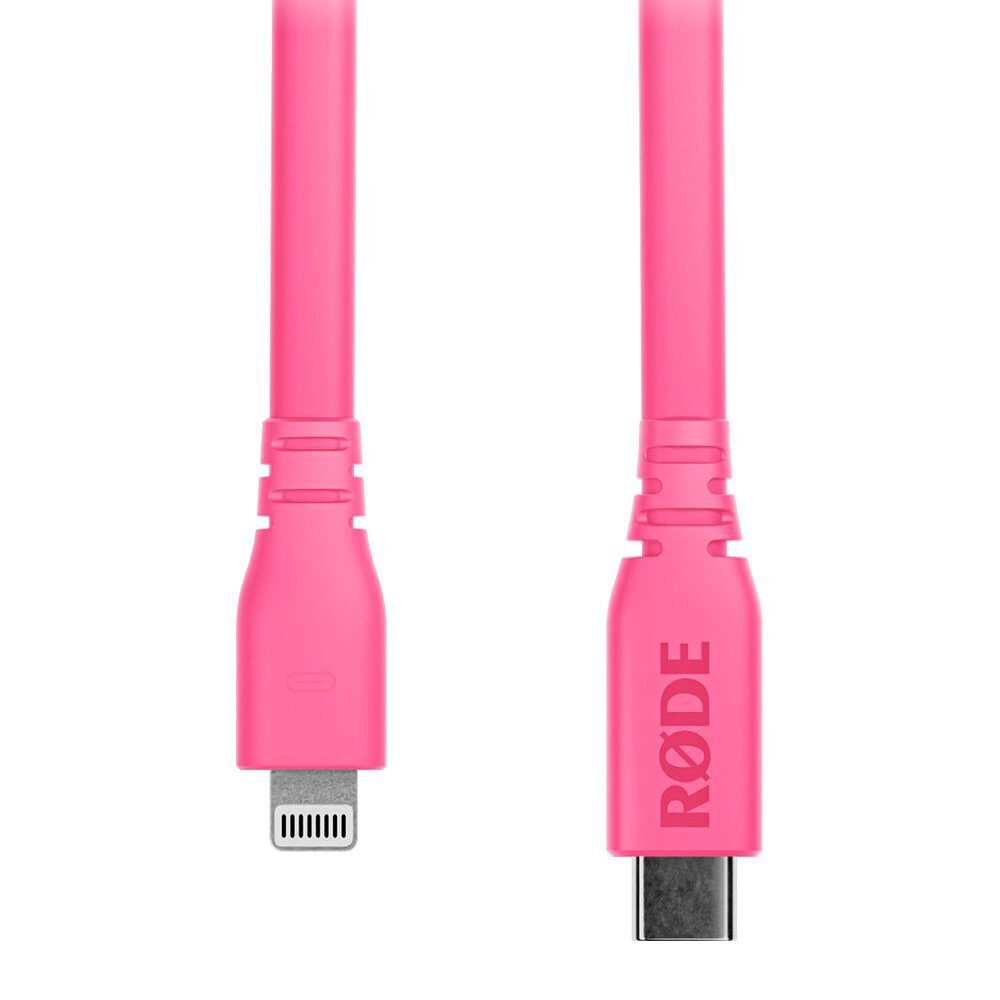 Rode Rode SC19 USB-C naar Lightning-kabel 1.5m Roze