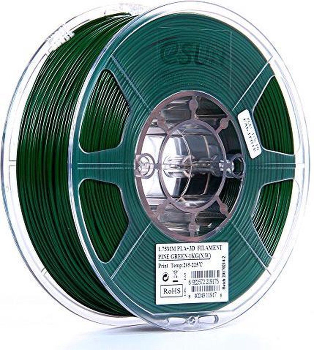 ESUN PLA+ filament 1,75 mm Dennegroen 1 kg