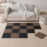 LittleTom 18-delige Baby Puzzel Speelmat - 30x30 EVA Schuim Kruipmat Vloermat Speeltapijt Kind