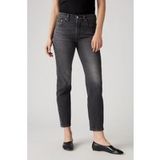 Levi's 501 Crop Damesjeans Rood