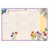 Grupo Erik Wild Flowers A3 Weekly Planner