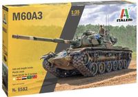 Italeri Modelbouwpakket Militaire voertuigen - 6582 M60A3 Tank US Plastic - 1:35 - Modelbouw
