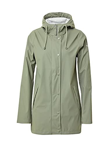 Weather Report Regenjas PETRA Dames Groen-Grijs Polyester 38