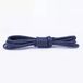 OEM Shenzhen Haorui Industrial Technology Co., Ltd. 2 paar dunne ronde, gewaxte schoenveters - Donkerblauw - 1.5m