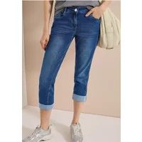 Cecil Mid Waist Straight Leg Jeans in Casual Fit