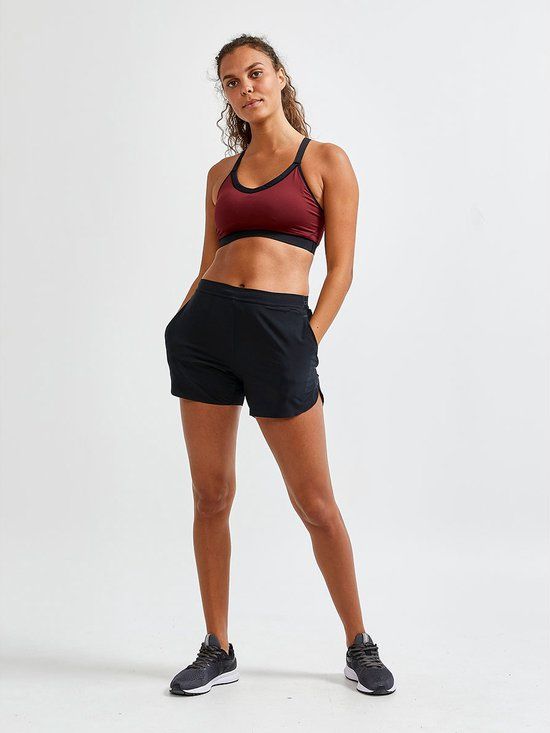 Craft Adv. 5'' Short Dames - Zwart - XS