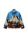 NAPAPIJRI Fleece jas chamois / marine / azuur / bruin