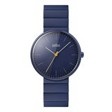 Braun Unisex BN0171 Classic Watch with Blue Dial and Blue Ceramic Bracelet