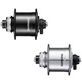 SHIMANO DH-UR700-3D 6 volt/3 watt, 32-gaats centrale vergrendeling Naafdynamo Silver 32 holes