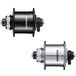 SHIMANO DH-UR700-3D 6 volt/3 watt, 32-gaats centrale vergrendeling Naafdynamo Silver 32 holes