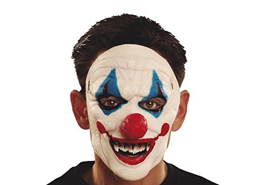 My Other Me 1/2 Clown Latex Mask