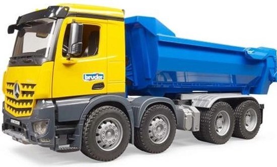 Bruder MB Arocs Halfpipe dump truck