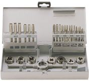 Krino MW-Tech Industriële 30-dlg tap en snijplaten set HSS-G M3-M12