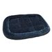 Nobby 61962 mat met rand ovaal Classic BIAN donkergrijs L x B x H: 88 x 68 x 8 cm