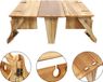 OEM Opklapbare picknicktafel in lichtbruin voor kinderen