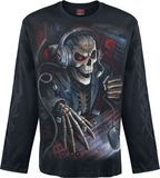 Spiral PC Gamer Heren Shirt met lange mouwen - Zwart - XL