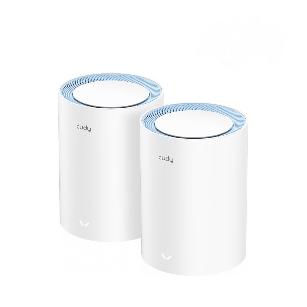 Cudy M1200 2-PACK Mesh WiFi System - Dual-band, Wi-Fi 5, White