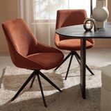 NOUS Living eetkamerstoel (set van 2) Loren