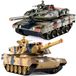 RC tank - 2,4 GHz - Avec lumière, fumée et son - Dès 8 ans