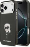Karl Lagerfeld Telefoonhoesje voor iPhone 17 Pro Max - MagSafe - Zwart