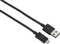 Hama 00200904 USB-kabel USB 2.0 0,9 m USB A Micro-USB B 0,48 Gbit/s Zwart