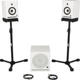 Devine RX-6A White Set + Sub studiomonitoren