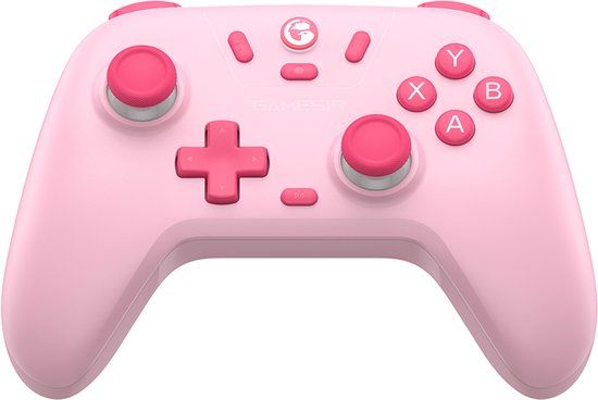GameSir T4N Lite Draadloze Controller - PC, Android, iOS, Nintendo Switch & Steam - Roze