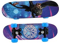 ToyJoy Dragons 76062 Mini skateboard van hout, donkerblauw