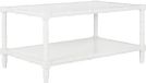 Safavieh Salontafel Sunny Bamboe Wit Rechthoek Klassiek