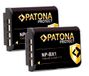 Patona NP-BX1 Batterij (2x) - compatibel met Sony Vlog ZV-1 DSC HX90 HX95 HX99 RX100 WX350 HX400V HDR AS100V FDR X1000 X3000