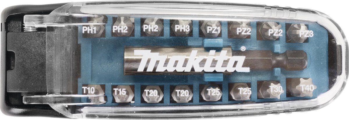 Makita 17-delige bitset